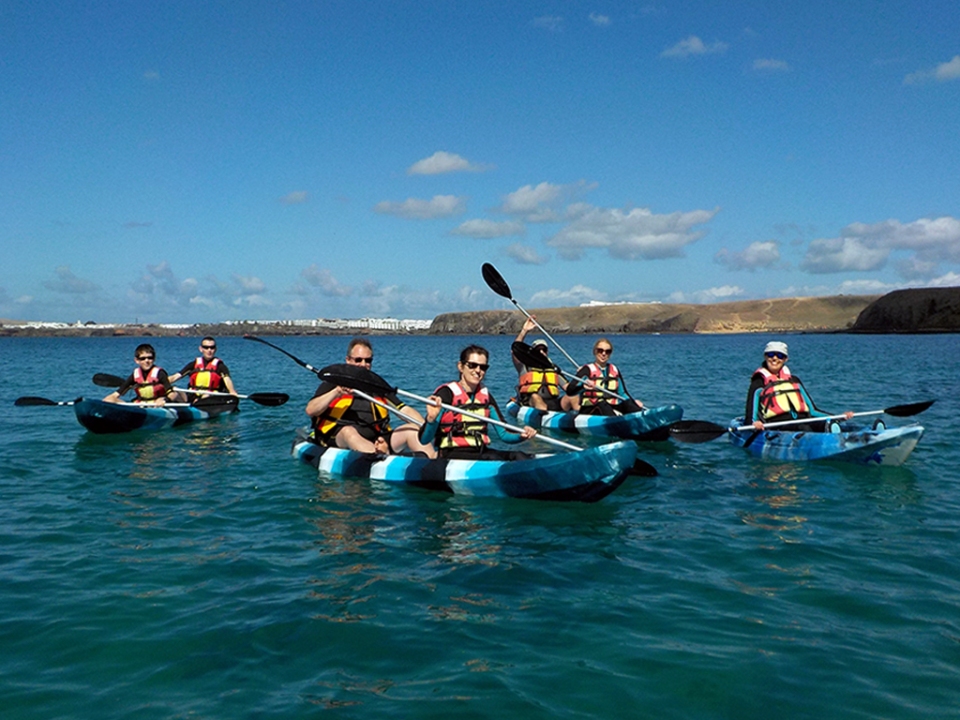 Kayaking in Lanzarote with Kayak Lanzarote 